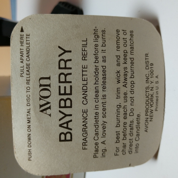 Vtg AVON Ruby Red 1876 Cape Cod Pattern Footed Wine Goblet-In Box w/Candle - Picture 3 of 10